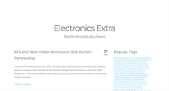 Desktop Screenshot of electronicsextra.com